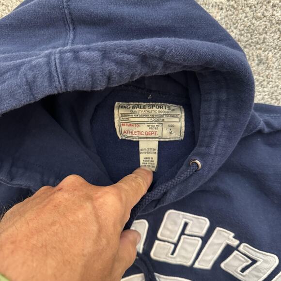 Penn State Nittany Lions Hoodie Mens Large NCAA Football Pullover Sweatshirt - Picture 5 of 8